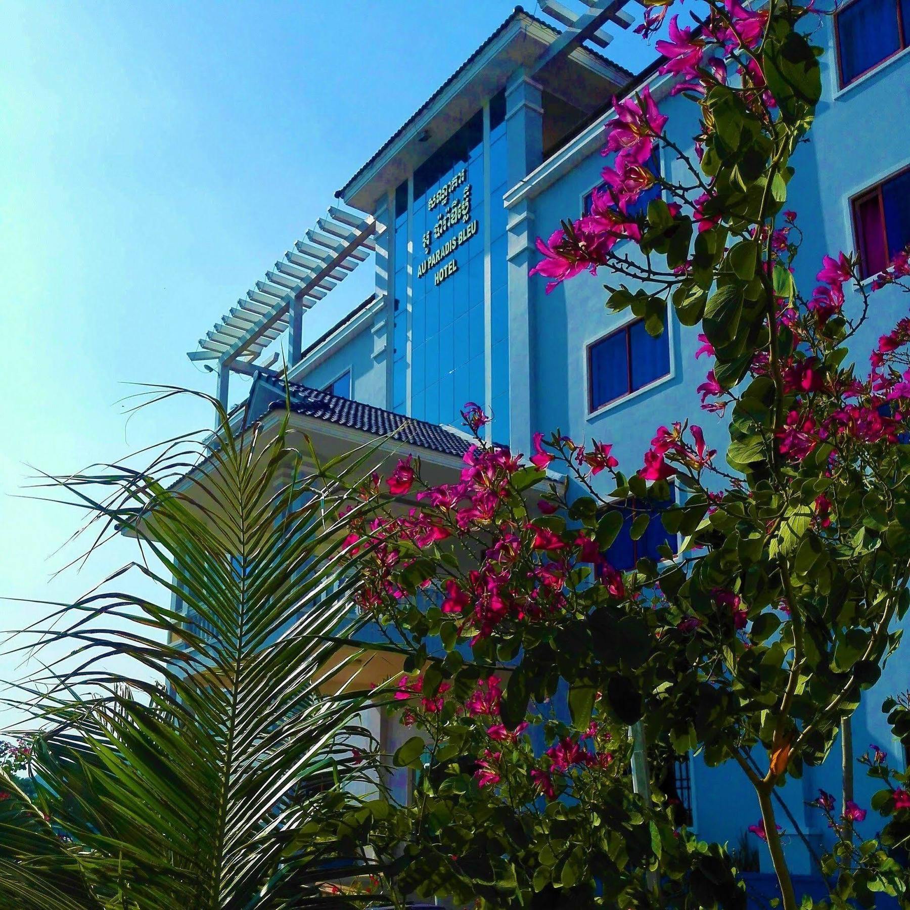 Au Paradis Bleu Kep Extérieur photo