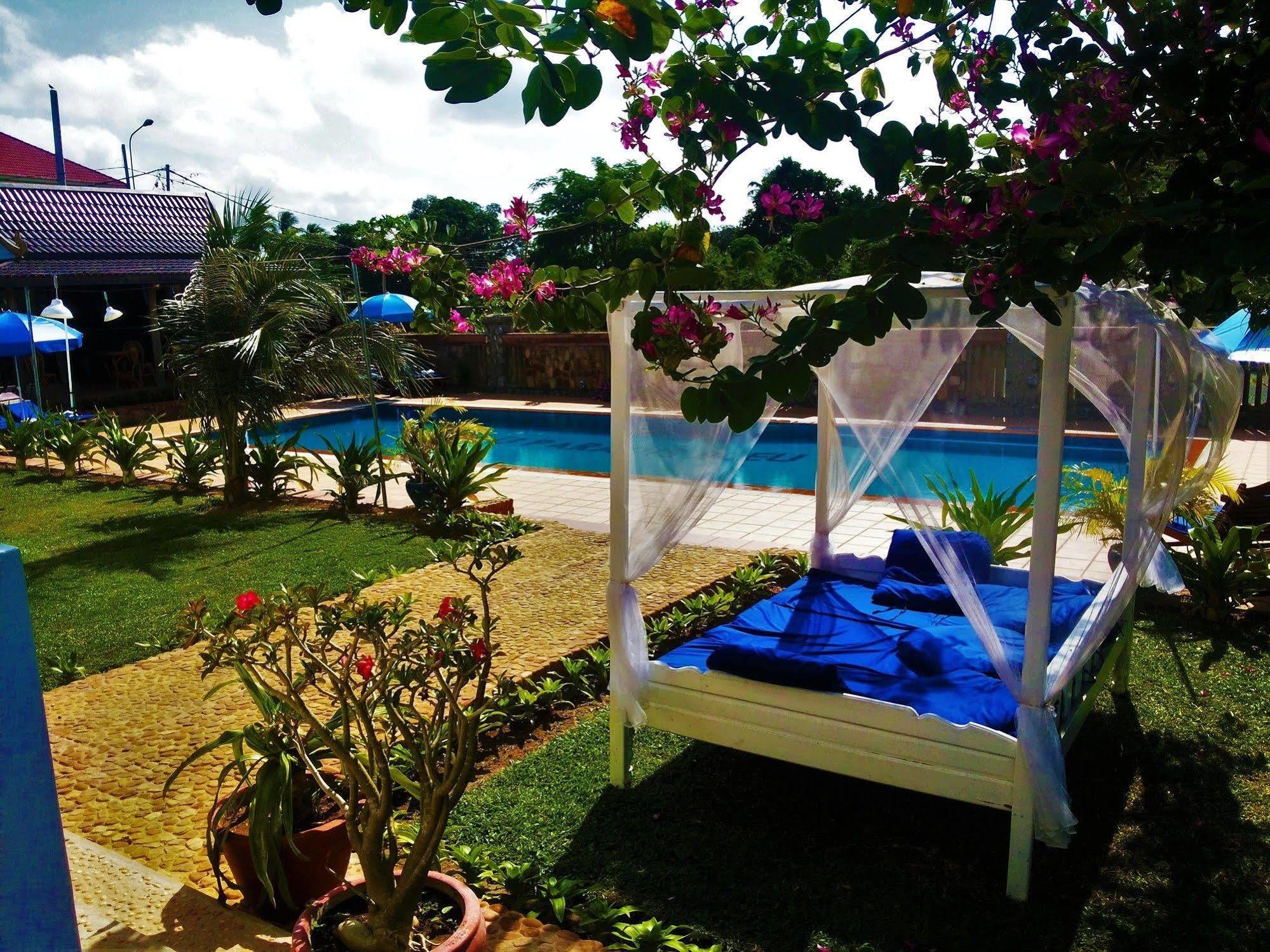 Au Paradis Bleu Kep Extérieur photo